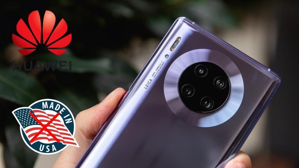 Huawei Mate 30 Pro údajně neobsahuje žádné americké čipy